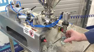 Tincture,  E Liquid , Cannabis Oil Bottle Filler Machine , Piston Filler  Canada USA - JDA