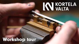 Kortela Valta workshop tour (independent watchmaker from Finland)