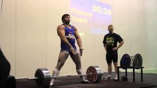 Estonian Powerlifting Championships 2013. Taavi Pehme deadlift 350 kg.