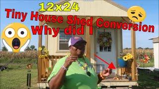 Small dreams57 Tiny House Shed Conversion /Farmer life