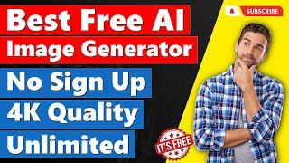  Best Free AI Image Generator Tool 2025 | Unlimited Image Creation & 4K Upscaling  #ai #aitools