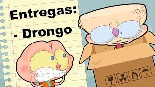 Mongo e Drongo em: Drongo Virou Encomenda - Desenho animado com a Turma de Mongo e Drongo