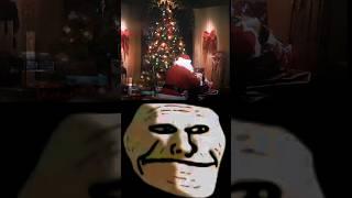 Scary santa Trollface meme | #shorts