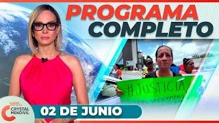 Noticias con Crystal Mendivil | Programa completo 2 de junio de 2025