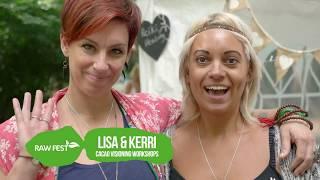 Cacao Visioning with Lisa Fearon and Kerri Michie at Raw Fest UK