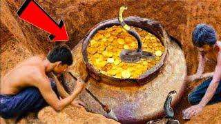 देखिए जब ज़मीन के नीचे से मिली सोने की दैग जिसे निकालना पड़ा भारी || Where are Gold Mines Found