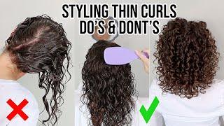 Do’s & Don’ts to Make Thin Curly Hair Look Thicker | AG Care