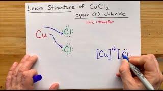 Lewis Structure of CuCl2, copper (II) chloride