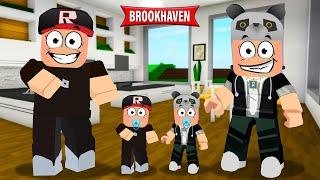 BEBEK HERON ile BEBEK PANDA Tanıştı... (Roblox Brookhaven)