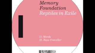 The Memory Foundation - Bass Traveller