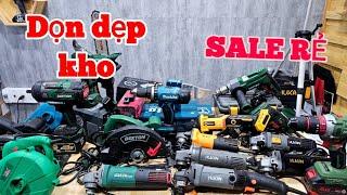 Dọn dẹp kho sale rẻ cuối năm |Máy Xây Dựng Hồng Nhiên