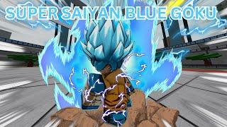 SUPER SAIYAN BLUE GOKU MOVESET Is Too OP In Hero's Battleground's!