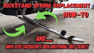 OEM FROM NOW ON!!!- Harley Kickstand (Jiffy Stand) Spring Replacement