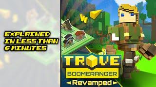 Boomeranger's Rework In Less Than 6 Minutes | Trove's New Update |