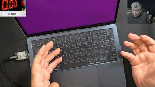 MacBook Air M2 A2681 repair - keep rebooting with purple screen - this can be the fault