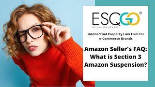 Amazon Seller's FAQ: What is a Section 3 Amazon Suspension?