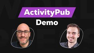 ActivityPub Plugin Demo m. Matthias Pfefferle