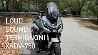 POV: Honda X-ADV 750 V2 | RAW Sound Termignoni Full System at BTIC | Upshift Downshift ASMR [4K]