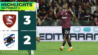 Salernitana-Sampdoria 3-2 | HIGHLIGHTS Serie BKT | Un’altra rimonta all’Arechi per la Salernitana