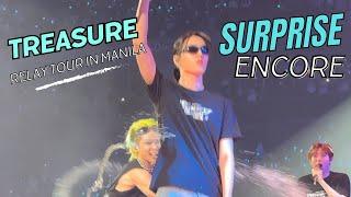 TREASURE Reboot Relay Tour in Manila — Surprise Encore for Teume  Philippines May 2024 #vip