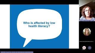 LUNCH & LEARN - Health Literacy Awareness