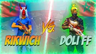 RIKWICH FPS  VS DOLI FF  | Insane Fight  فري فاير مع صوت الكيبورد