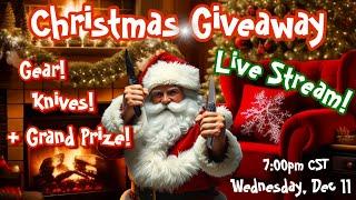 Legion Steel Knives - Christmas Giveaway | LIVESTREAM |