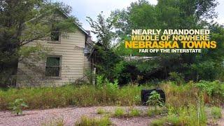 Nearly Abandoned NEBRASKA Towns In The Middle Of Nowhere