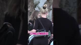 Melanie Griffith Blushes When Spotted By Paparazzi While Out Shopping At Maxfield In West Hollywood