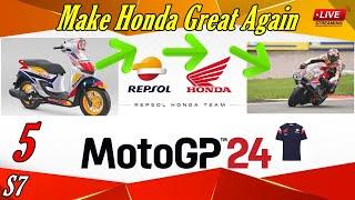 Make Honda Great Again-MotoGP 24 Gameplay Karriere S7/05 (2K-60fps)|️