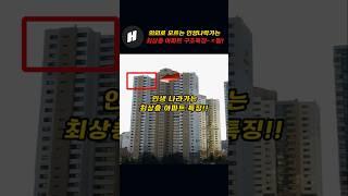 의외로 모르는 사면 인생나락가는 최상층 아파트 구조특징!!~ㅈ됨!!