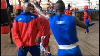 CUBA BOXING GYM  : Training !