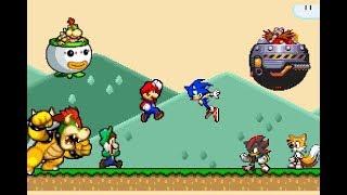 Super Mario vs Sonic the Hedgehog