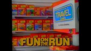 Milton Bradley Travel Games Commercial 1993