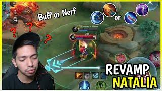 Try This New Playstyle on Revamp Natalia | Natalia Gameplay | MLBB