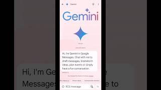 Gemini AI In Google Messages | Use Gemini In Google Messages | Gemini AI Google