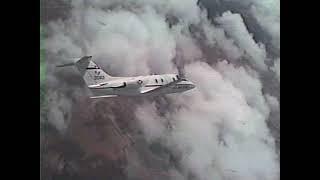 T-1A Jayhawk in flight (with chaser aircraft)