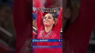 The greatest Vault ever was done with a what?! #gymnastics #vault #olympics #sports #perfect