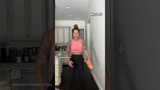 Mommy tummy exercises  3 sets 12 reps. Link in bio for my Diastasis Recti home workout program.