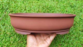 How to Make a Medium Oval Bonsai Pots