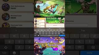 February Codes for 777 diamonds idle Heroes #idleheroes #codes #shorts #tiktok