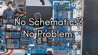 Board Repair Basics #9 - Diagnosing without schematics