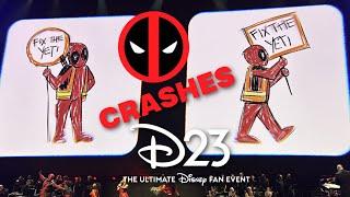 Deadpool Crashes D23 Disney Parks Presentation | D23 The Ultimate Disney Fan Event 2024