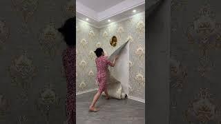 Wallpaper sheet decoration ideas latest design #shortsfeed