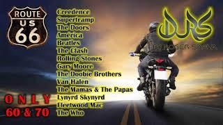 SUPERTRAMP, CREEDENCE, ROLLING STONES, BEATLES, THE DOORS  # ROUTE 66  ROCK ROAD [DJ ROGER SAEVA]