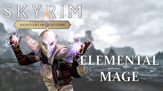 Der STÄRKSTE Elemental Mage BUILD: Skyrim Anniversary Edition