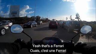 Daily observations 6 : Ferrari, false neutral and losing the bike key