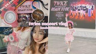 TWICE CONCERT  ready to be: d2 in LONDON, concert prep, lightstick unboxing, outfit unboxing