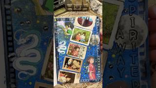 ASMR journal Spirited Away  |#asmr #scrapbooking #journal #journaling #fyp #diy #anime