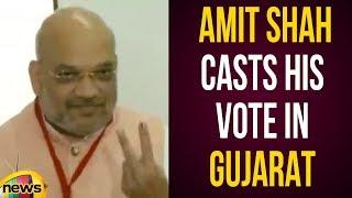 Amit Shah, Wife Sonal Shah Cast Their Votes At Naranpura Polling Booth | Lok Sabha Elections 2019